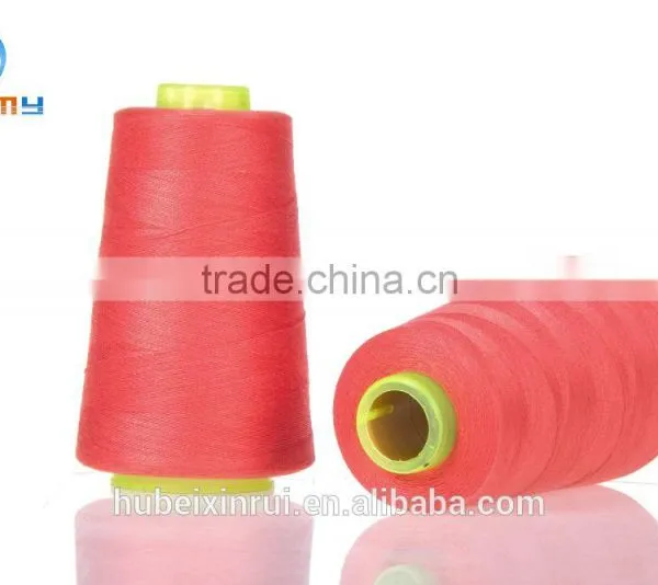100% Polyester Sewing Thread 402 3000m Cone Weight 10g 40g