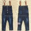 New Hot Girls Kids Childrens Denim Pants Overalls Jeans Bib Casual Clothes Blue photo-2