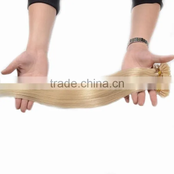 100% Keratin Fusion Italian Hair Extensions Various Colors Factory Wholoesale U Tip Italian Human Hair photo-5