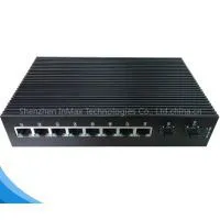 Промышленный сетевое коммутатор Gigabit Ethernet с 10 портами