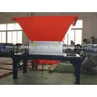 Big Die Head, Pipe, Plastic, Woodwaste Recycling Line Double Shaft Shredder