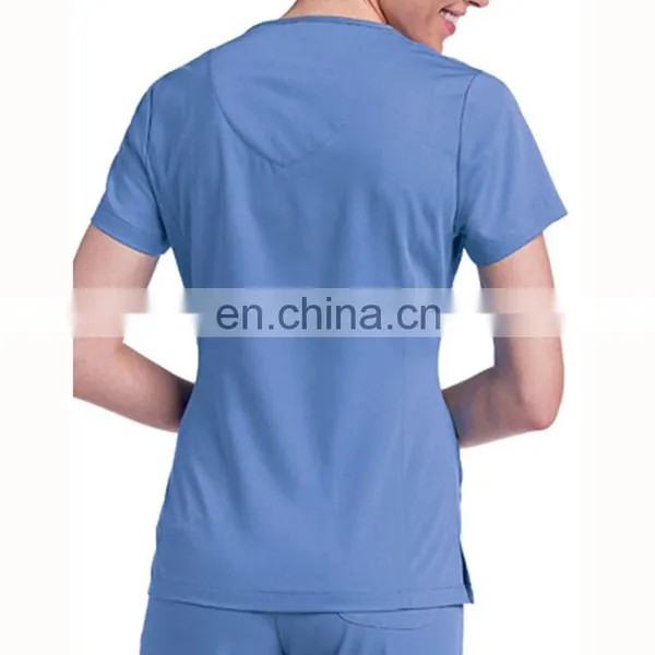 Made in China 100%Cotton Nurse Scrub Uniform Material photo-3