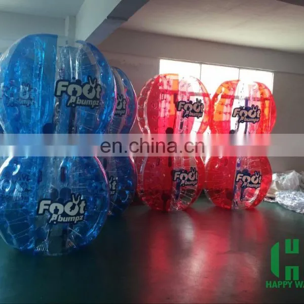 HI New Design TPU/PVC Double Ropes Inflatable Bubble Football Ball for Football photo-6