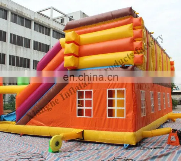Most Funny Cask Theme Fun City Amusement Park Inflatable Play Park photo-4