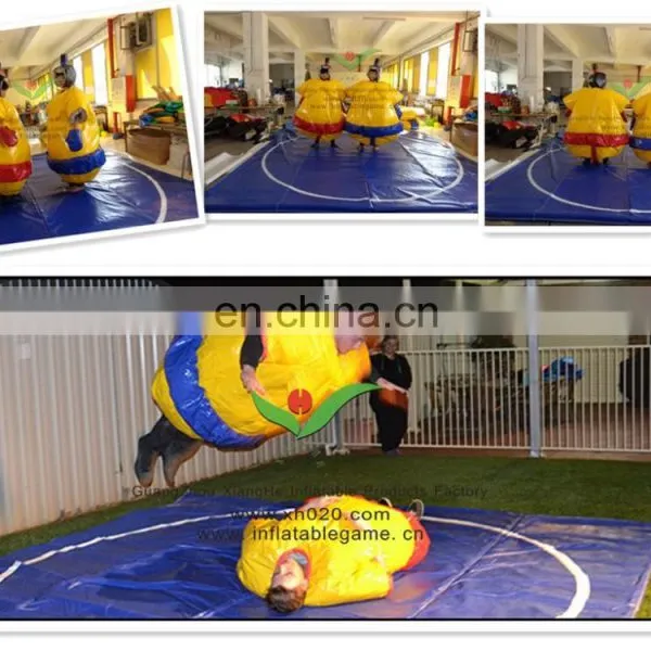 New Arrived Clown Figure PVC Tarpaulin Not Inflatable Family Sumo Suit photo-3