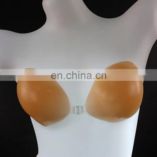 ES6601 Golden Supplier SGS Push up Sexy Silicone Bra for Women photo-2