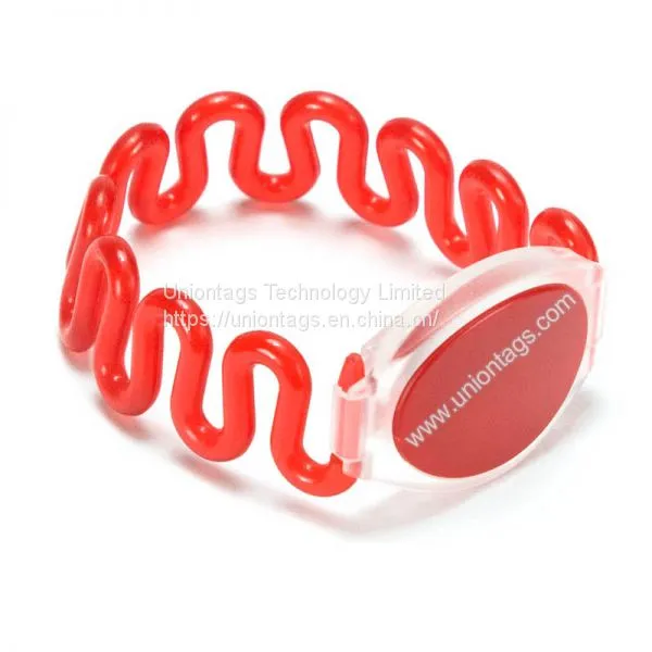 13.56MHz I Code Sli RFID Wristband for Swimming Pool