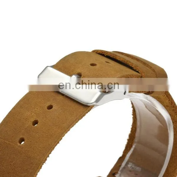 Latest Genuine Leather Watch Bamboo Watch Wooden Watch photo-3