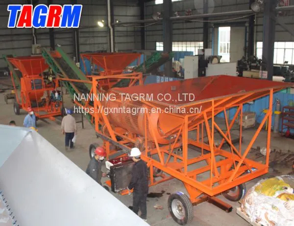 MSUPC fresh cassava root processing machinery cassava peeler and chipper / cassava cleaning machine