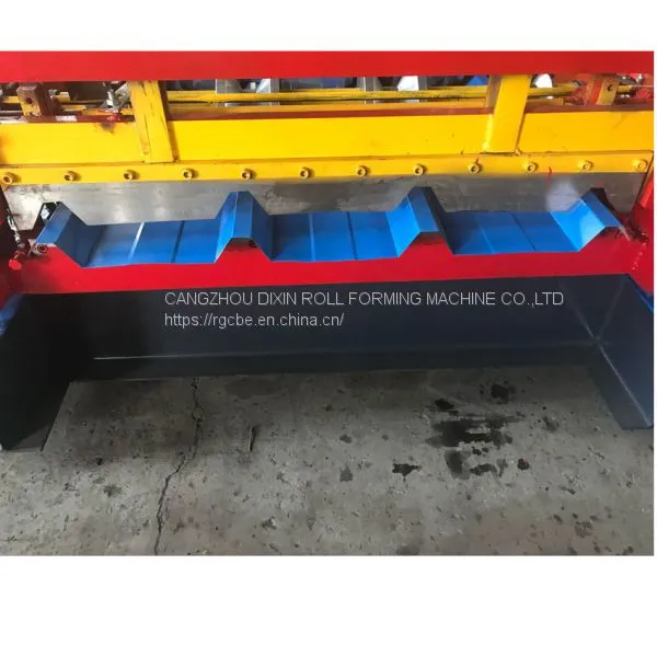Trapezoid Profile Iron Roll Forming Machine/ Aluminum Panel Trapezoidal Roll Forming Machine photo-3