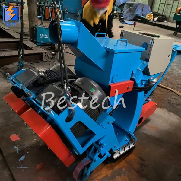 Ship Deck Rust Removal Shot Blasting Machine photo-2