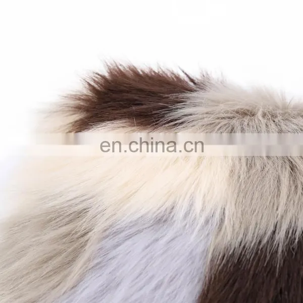Manufacturers Colorful Plush Soft Faux Fur Cushion Cover photo-6