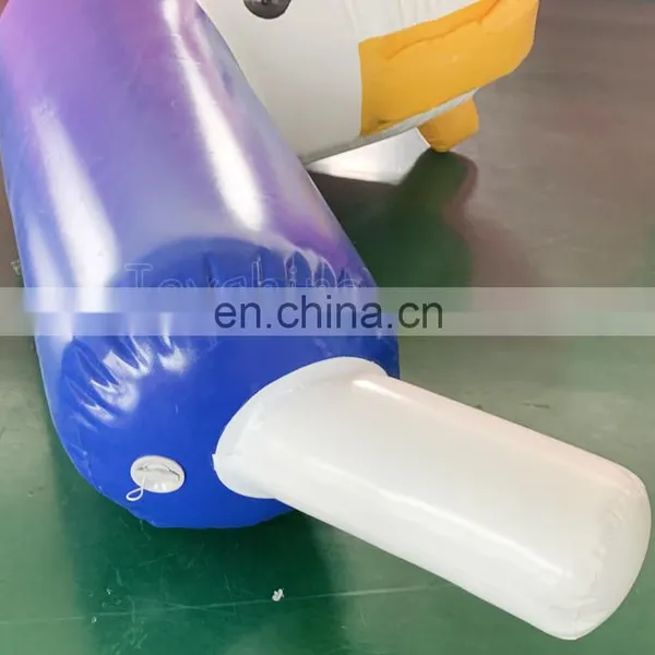 Airtight Inflatable Derby Race Horse Water Toys Inflatable Jumping Bouncy Horse photo-5