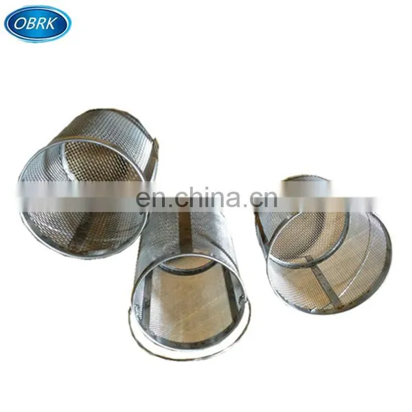 Stainless Steel Wire Mesh Cylinder Filter Water Filter Mesh Barrels photo-2