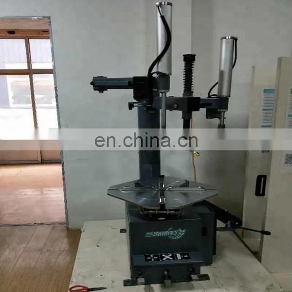 Double Wheel Arm Semi-automatic Tire Changer Machine Tire Dismantling Machine For Sale photo-2