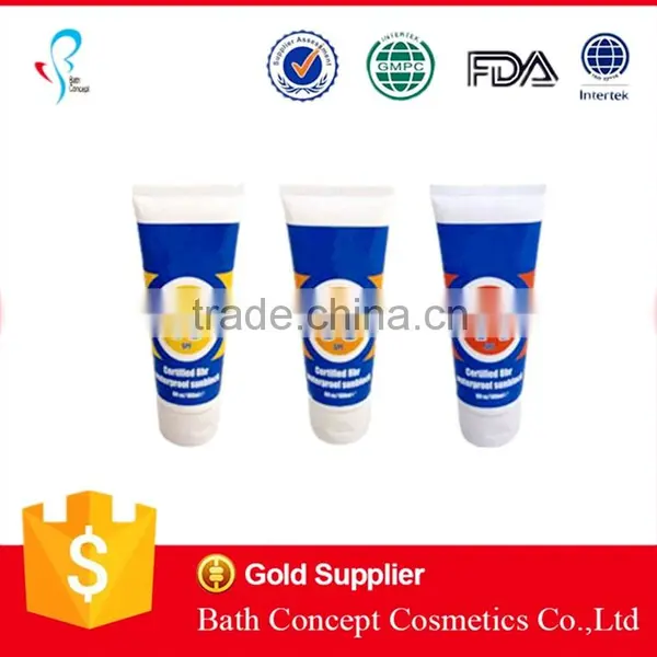 FDA SPF 50 Wholesale Organic Zinc Sunblock Sunscreen Lotion photo-2