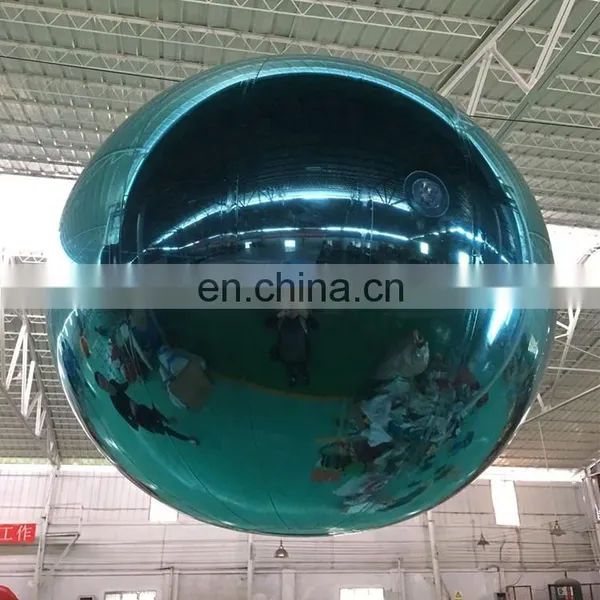 Good Price Colorful PVC Inflatable Reflective Ball Inflatable Christmas Mirror Sphere For Events Advertising Christmas Sale photo-2