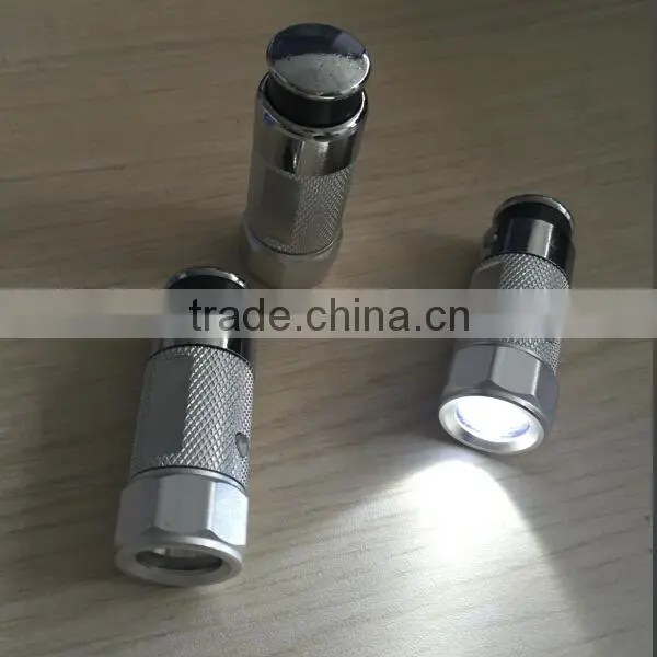 3 In1 LED Mini Rechargeable Aluminum LED Car Charger Flashlight photo-2