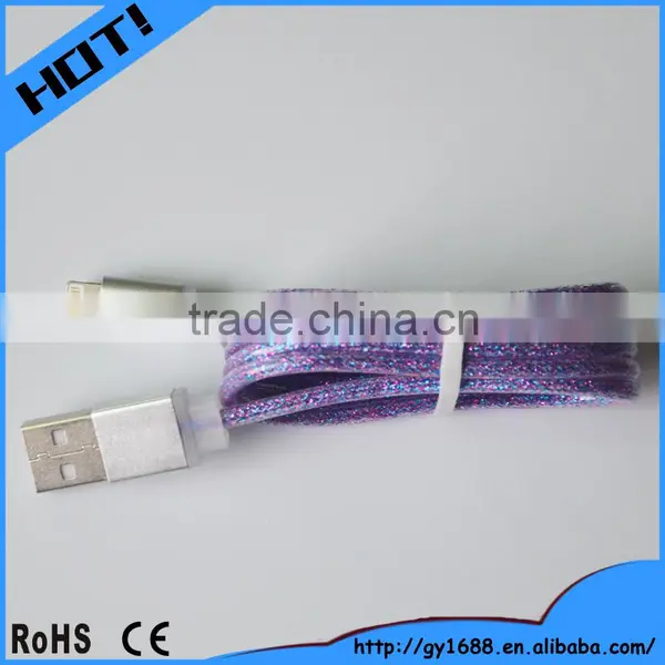 Mobile Phone USB Type 8 Pin Usb Data Cable 1m photo-2