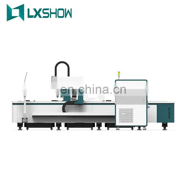 2021 LXSHOW 1000w 2000w 3000w 4000w Carbon or Stainless Steel CNC Fiber Metal Laser Cutting Machine Price / Fiber Laser Cutter photo-3