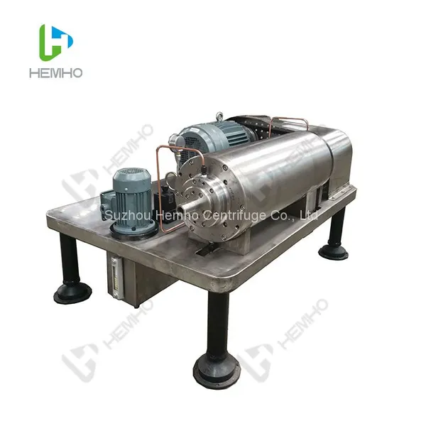 Small Horizontal Laboratory Decanter Centrifuge With Factory Price photo-3