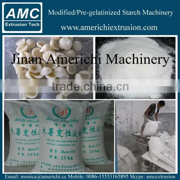 Food/paper/Oil Drilling Application Modified Starch Machine photo-2