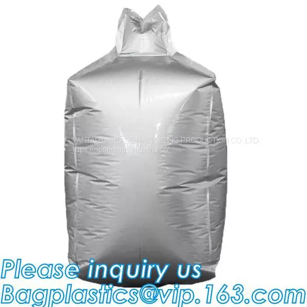 Large Vacuum Aluminum Foil Cubic Packing Machine Bag Big Three Dimension Jumbo Bags 1000kg 1.5 Ton photo-5