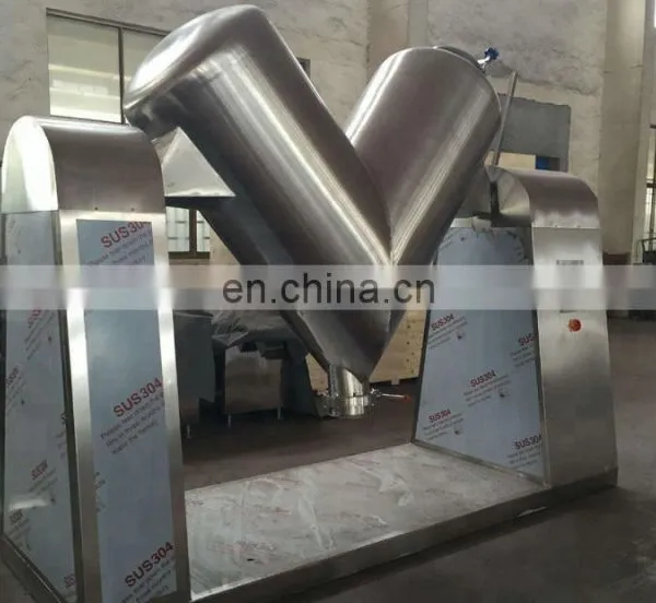 Stainless Steel V Type High Efficient Pharmaceutical Powder Mixing Equipment photo-3