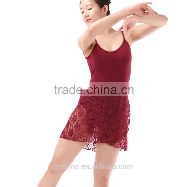 Grils Training Lace Wrap Ballet Skirts photo-4