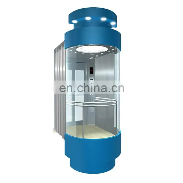 Multifunctional Selected Material Safety Elevator 1 Floor Brand Name Glass Lift photo-3