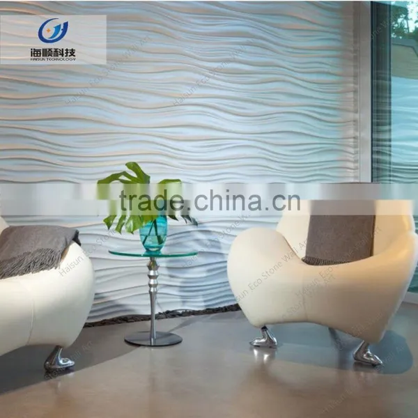 Modern Style Non VOC and Radiant Artificial Reliefs Stone tv Background Wall photo-2