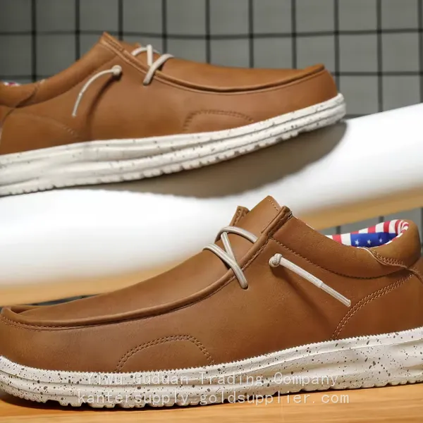 Men's Loafer Men Boat Shoes Fashion Sneakers Casual Walking Style Shoes Spot Goods Supports Small-batch Customization LOGO photo-3