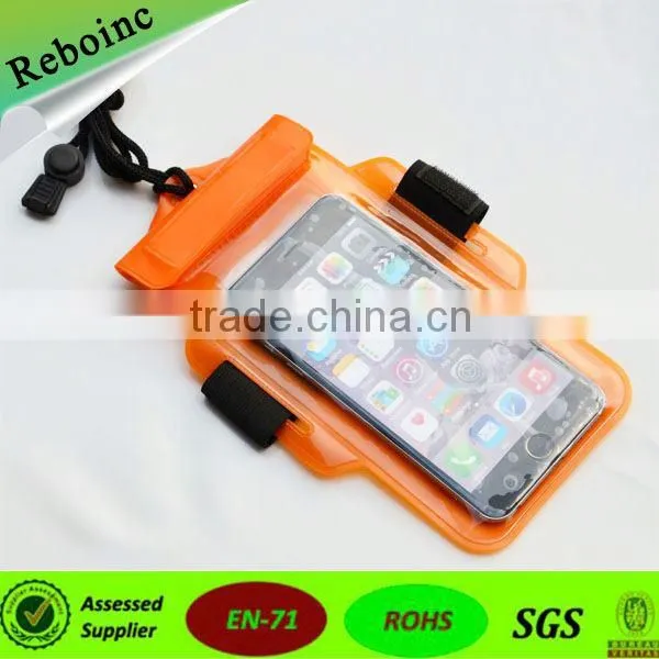 New Products Fashion Stars Quicksand Waterproof Phone Bag Hot Selling in Japan Korea