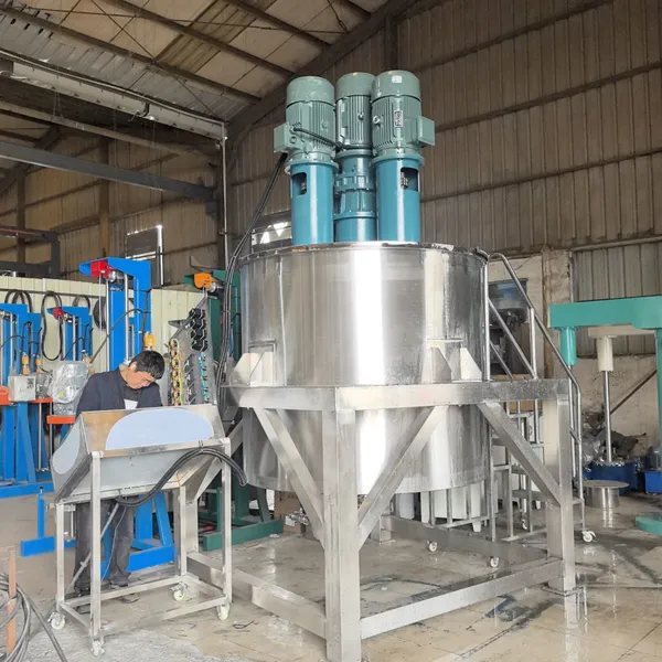 Custom Capacity Heated Liquid Mixing Tank Jacketed SS Mixing Tank for Global Importers photo-2