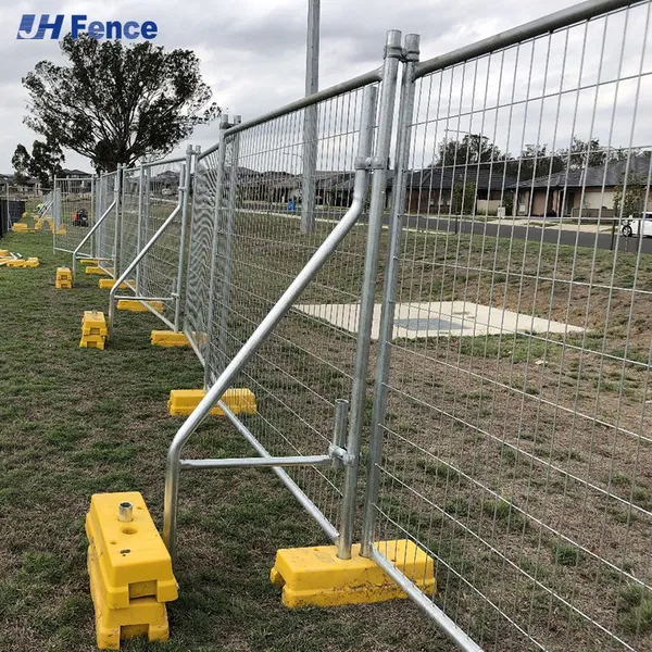 Construction Site Hoarding Fence Australia Movable Wire Mesh Cross Tube Temporary With Foot photo-5