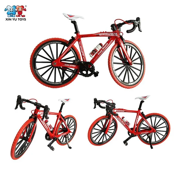 XINYU 1:8 Scale Diecast Toys Mountain Bicycles Alloy Metal Miniature Bike photo-4