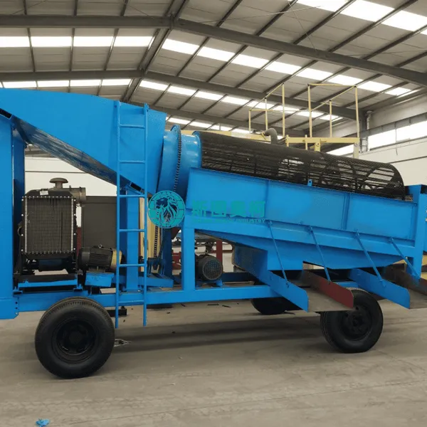 Alluvial Gold Separation Machine Industrial Mining Wash Plant Trommel photo-4