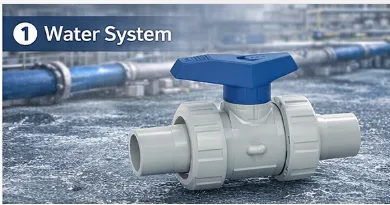 PVC Ball Valve Metric Spigot Type for Water System photo-2