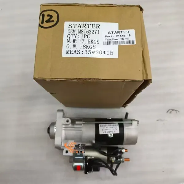 Volvo 21645118 Starter 8.04kg 34X20X15CM for Machine With Good Quality&Price photo-2
