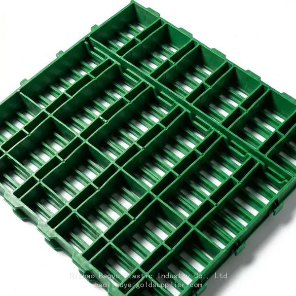 Goat Slatted Floor With Optimized Gap, Efficient Decontamination Anti-slip Plastic Floor for Goat Farm photo-4