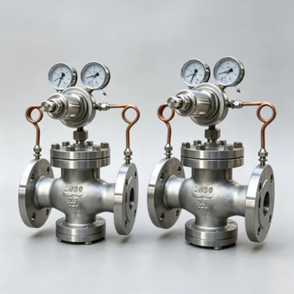 SS316L Marine Nitrogen Regulator With Safety Relief Valve Zero Internal Leakage photo-2