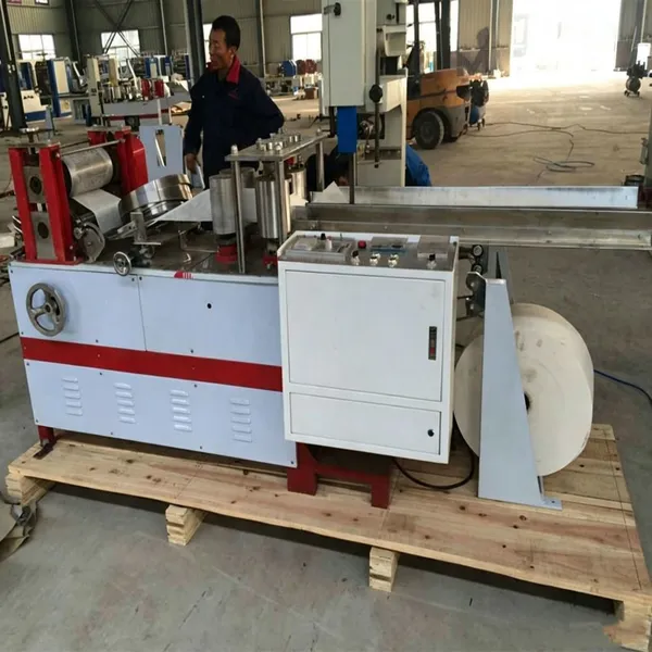 Cheap New Product 4 Color Printing Napkin Tissue Paper Cutting Machine Serviette Machine Turkey photo-5