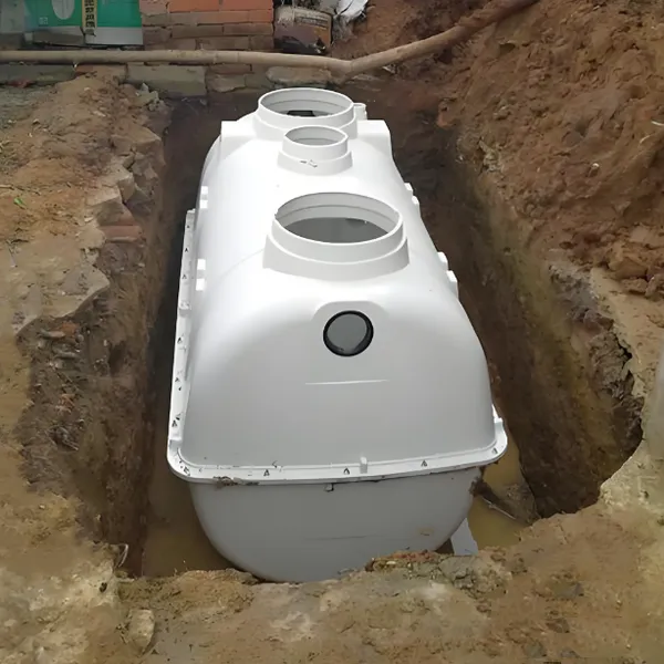 Fiberglass FRP GRP SMC Molded Bio Septic Tank for Sewage Treatment