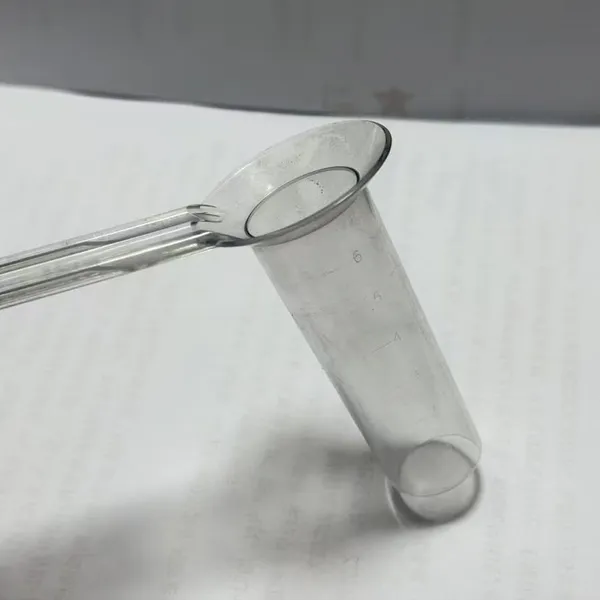 Tier 1 Supply Chain Transparent Graduated Tube IATF16949 Anti Creep PC SAN Material High Temperature Plastics Thailand photo-2