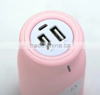 10000mAh Milk Bottle Mobile Portable Powerbank Universal Power Bank photo-3