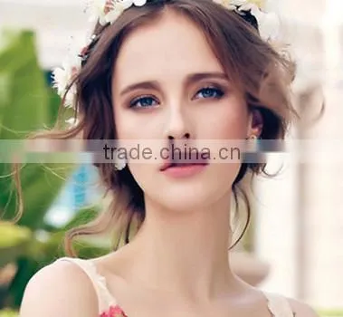 2015 High Quality Fashion Crystal Stud Earrings for Women Girl Party Wedding Earring Factory Price photo-2