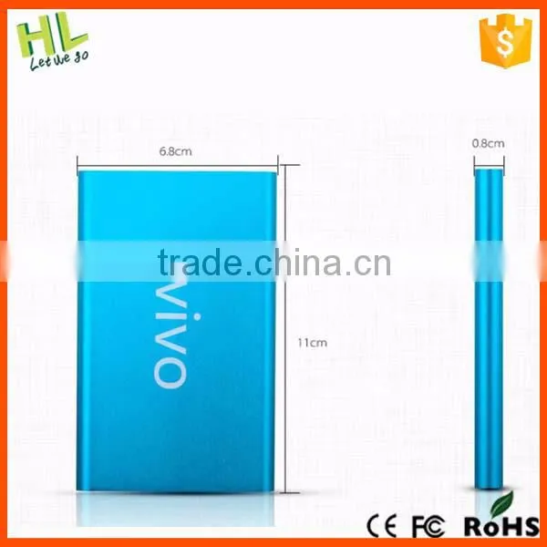 2015 Ultra-thin Metal 5000mah Universal Power Bank for Psp photo-4