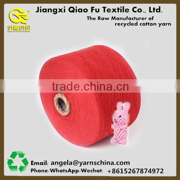 60/40 Polyester/cotton Blended Yarn Pet Toy Yarn Free Yarn Sample photo-3