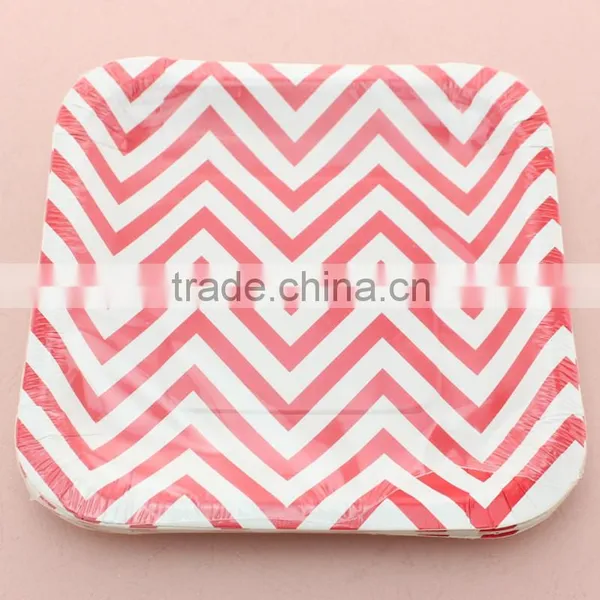 New Products 2015 Innovative Product 7 Inch SQUARE PAPER PLATE for Party Supplies photo-2