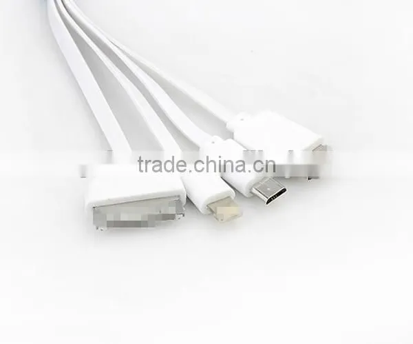 Factory Price Male to Usb Female Cable, Micro Usb Data Charging Cable 4 in 1 photo-4